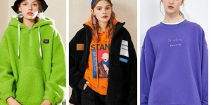 There are several styles of sweatshirts (these 4 styles of sweatshirts can be chic or elegant)