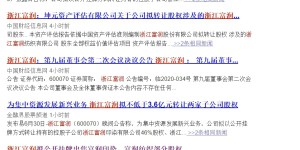 Just released! Zhejiang Furun plans to publicly sell part of its shares in Furun Printing and Dyeing and Furun Textile
