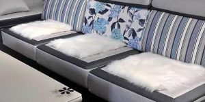 What are the types of furniture fabrics