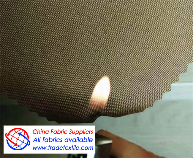 Fire-retardant and flame-retardant cloth