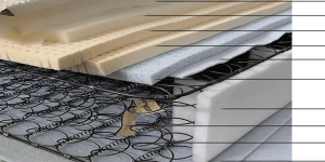 Can a spring mattress be rolled?