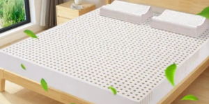 What are the precautions for using latex mattresses