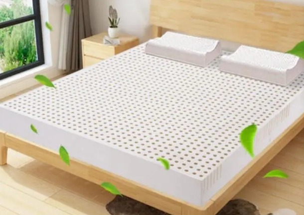 What are the precautions for using latex mattresses