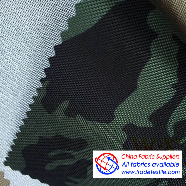 Camouflage Oxford cloth