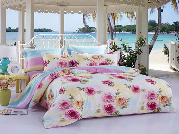 Four-piece cotton bed sheet set Distinguish authenticity Four-piece cotton bed sheets set to distinguish authenticity