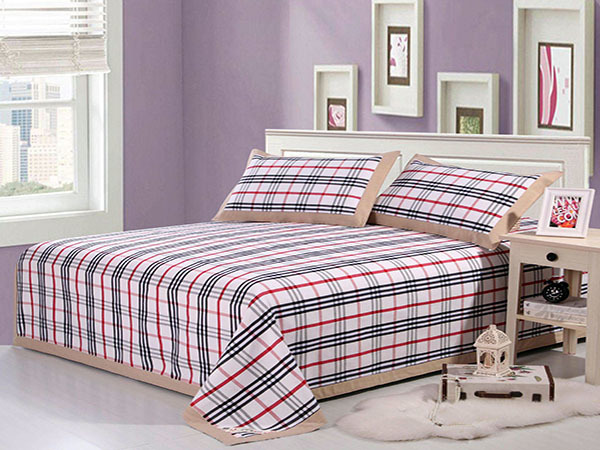 Four-piece cotton bed sheet set How to tell the difference How to tell the difference between a four-piece cotton bed sheet set