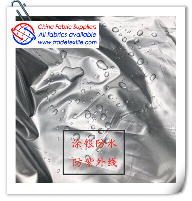 Waterproof silver-coated Oxford cloth