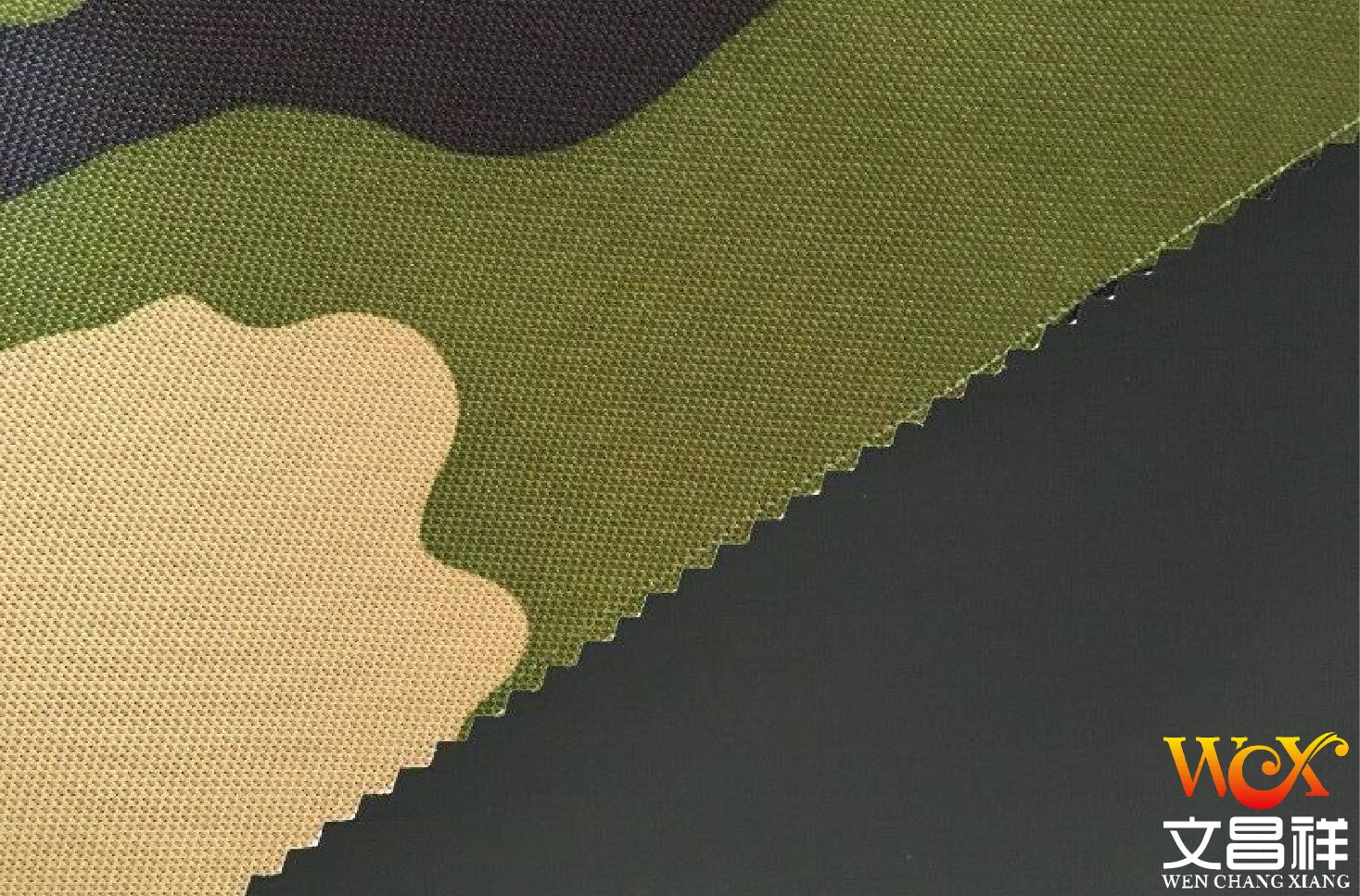 Camouflage pvc Oxford cloth
