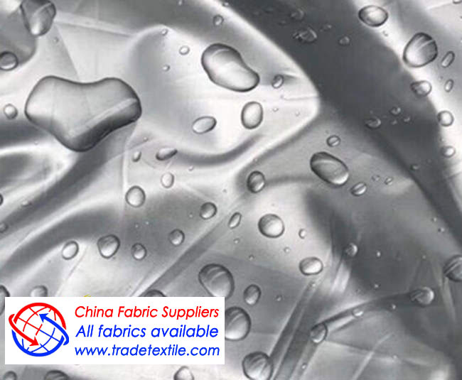Silver-coated Oxford cloth